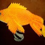 Tutorial Origami Ikan Koi Dengan Sisik 3d Timbul (Desain Komורכ)