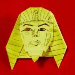 Panduan Origami Topeng Wajah Manusia (Human Mask) Realistis
