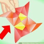 Merakit Origami Modular Geometris “Icosahedron” Super Rumit