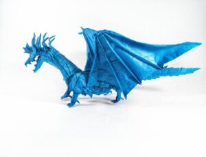 Ancient Dragon v1 and v2 | designed by Satoshi Kamiya folded by me : r ...