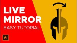 Live Mirror Tutorial di Adobe Illustrator // Menggambar desain simetris ...