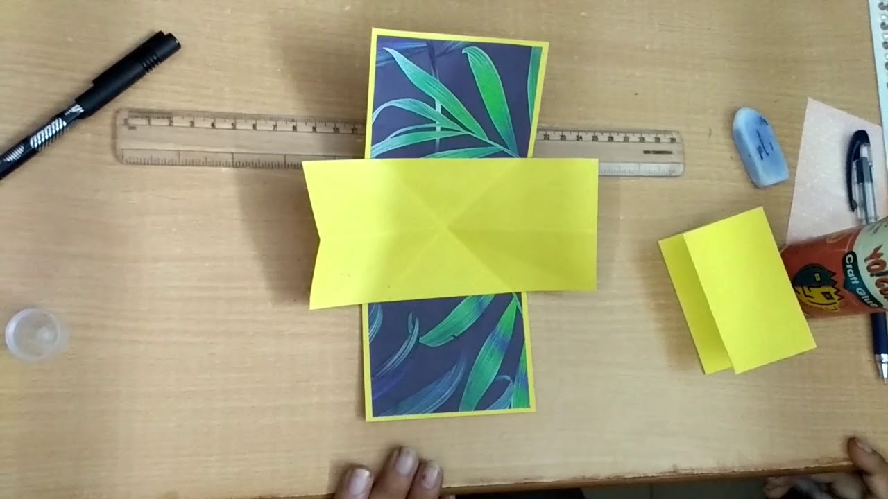 Large Twist Pop Up Panel Card Tutorial - YouTube